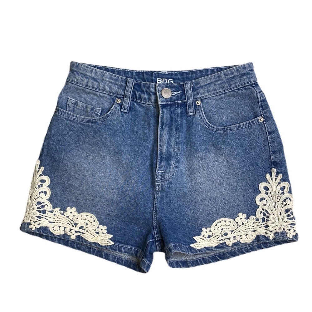 BDG High Waisted Jean Shorts
